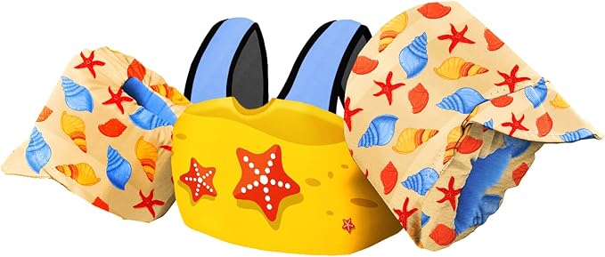 Chriffer Kids Swim Vest Life Jacket for 22-66 Pounds Boys and Girls,for 2-7 Years Old Baby， Bright Yellow